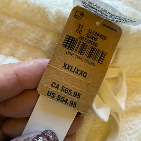 NWT PINK by Victoria’s Secret Reverse Fleece Lounge Joggers Size XXL - Picture 7 of 11